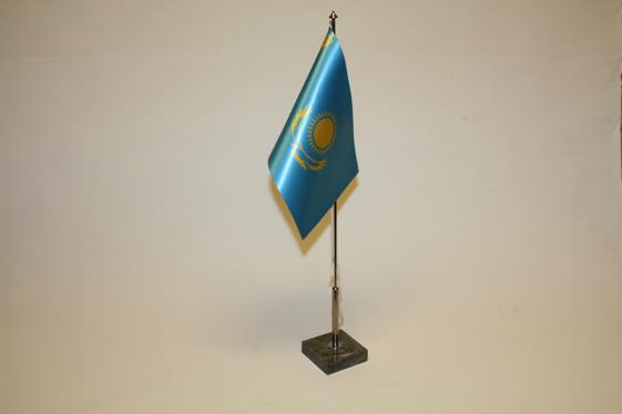 Bordsflagga Kazakstan