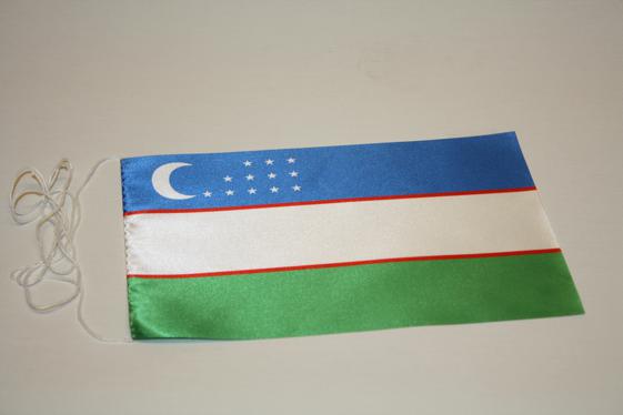 Bordsflagga Uzbekistan - 2