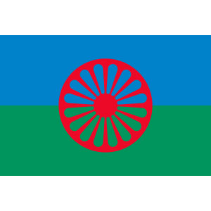 Romerna flagga 90 x 150cm  - 2