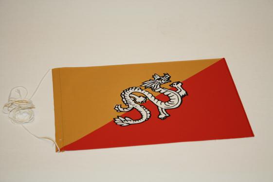 Bordsflagga Bhutan - 2