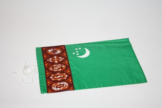 Bordsflagga Turkmenistan - 2