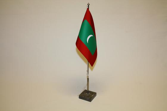 Bordsflagga Maldiverna