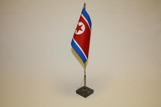 Bordsflagga Nordkorea
