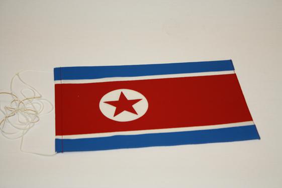 Bordsflagga Nordkorea - 2