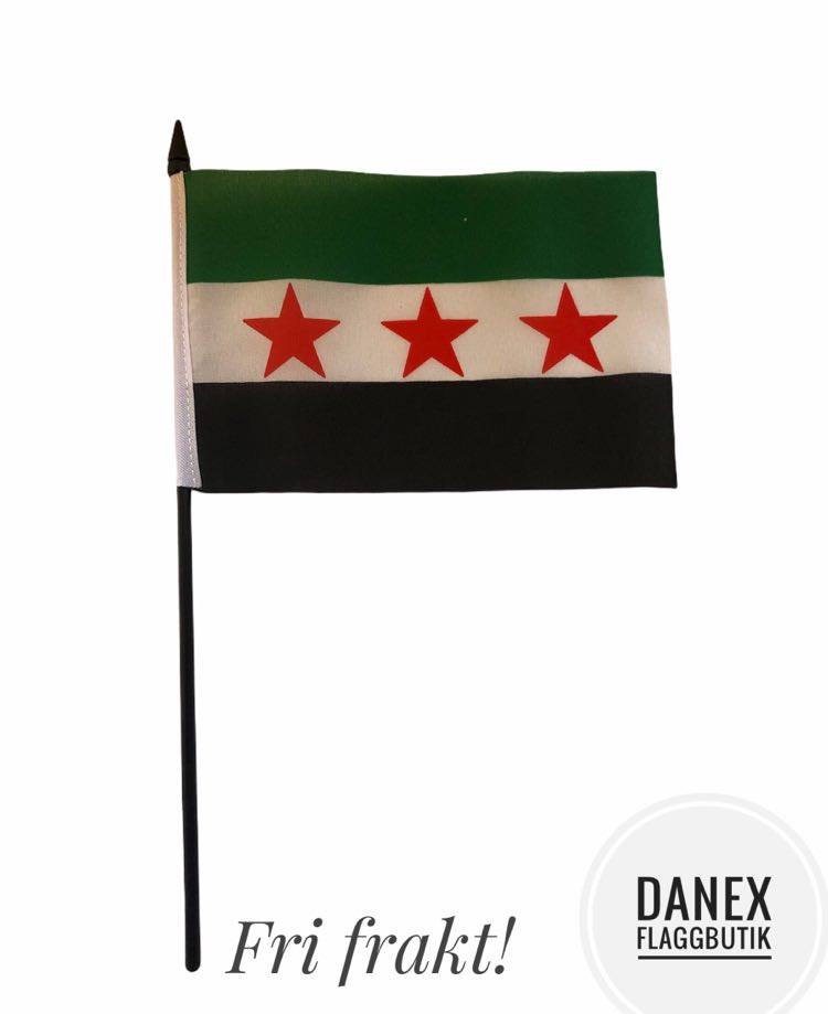 Bordsflagga  komplett - Syrien - 2