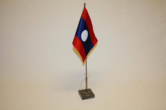 Bordsflagga Laos