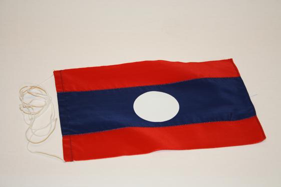 Bordsflagga Laos - 2