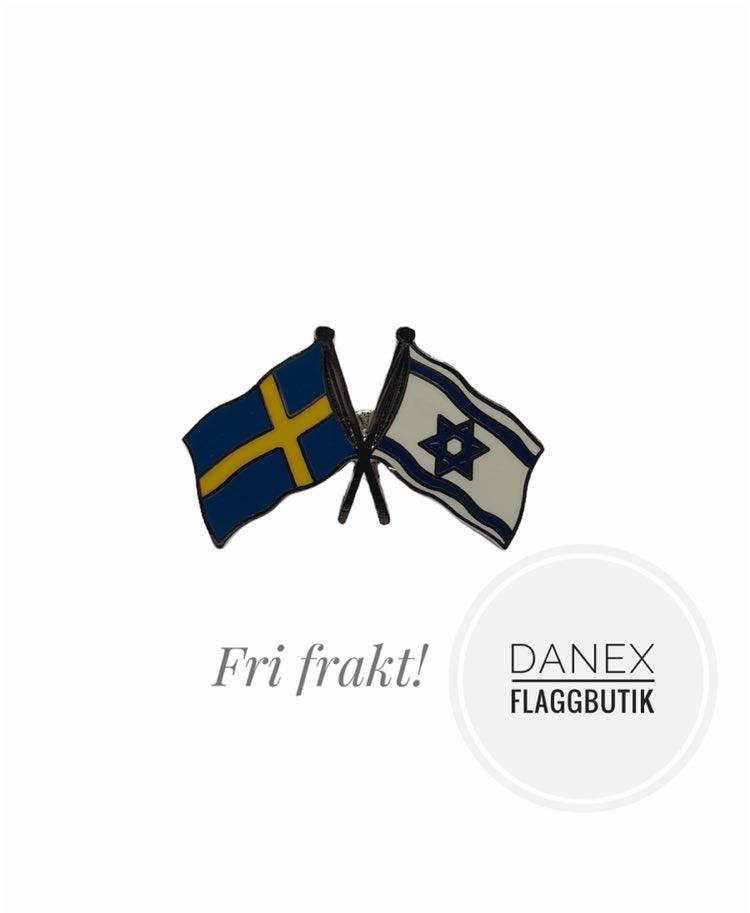 Pins Sverige / Israel