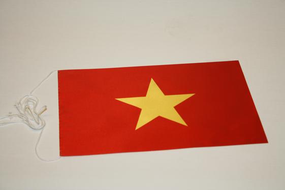 Bordsflagga Vietnam - 2