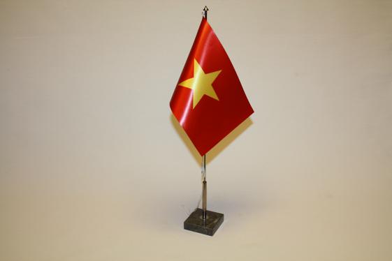 Bordsflagga Vietnam