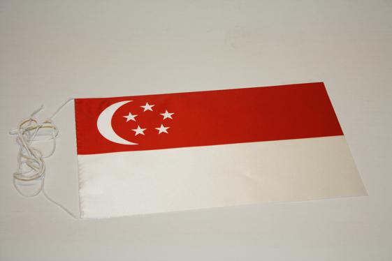 Bordsflagga Singapore - 2