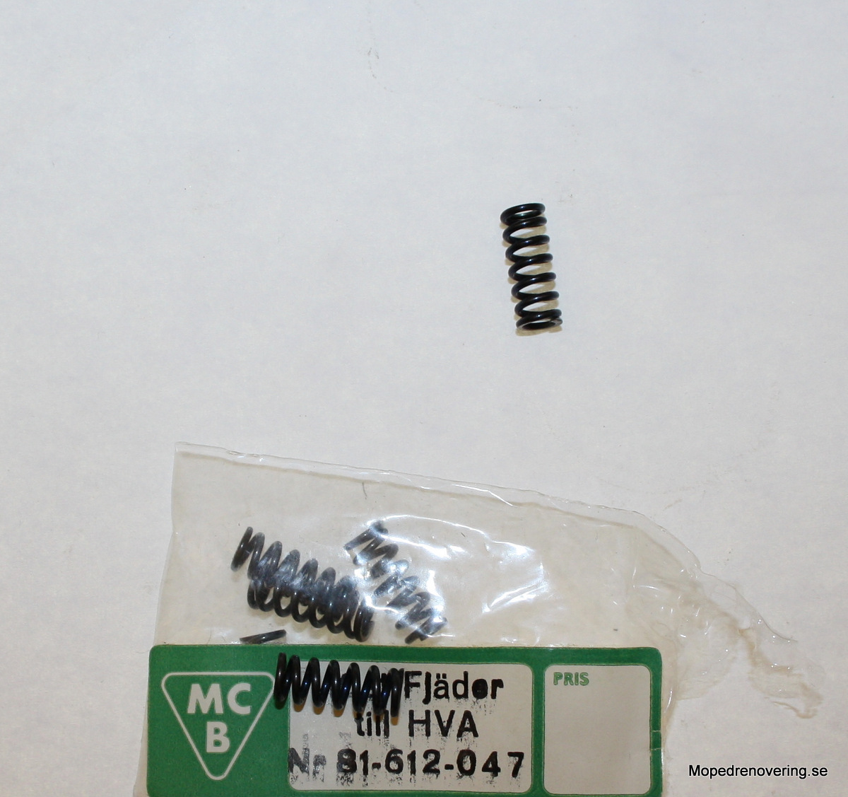 Fjeder til kickpedal HVA 41122 MFL 81-612-047 Nos - 2