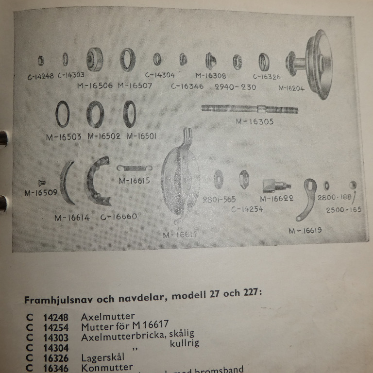 Schachtmutterschale Kinder C-14304 Framnav Husqvarna 120CC 24 27 227 Nos - 2