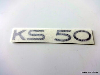 Decal Rear fender KS50 68-74