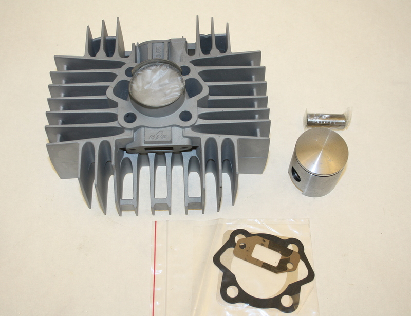 Cylinder Kreidler RMC 44 mm, med lilla bultmønster. - 2