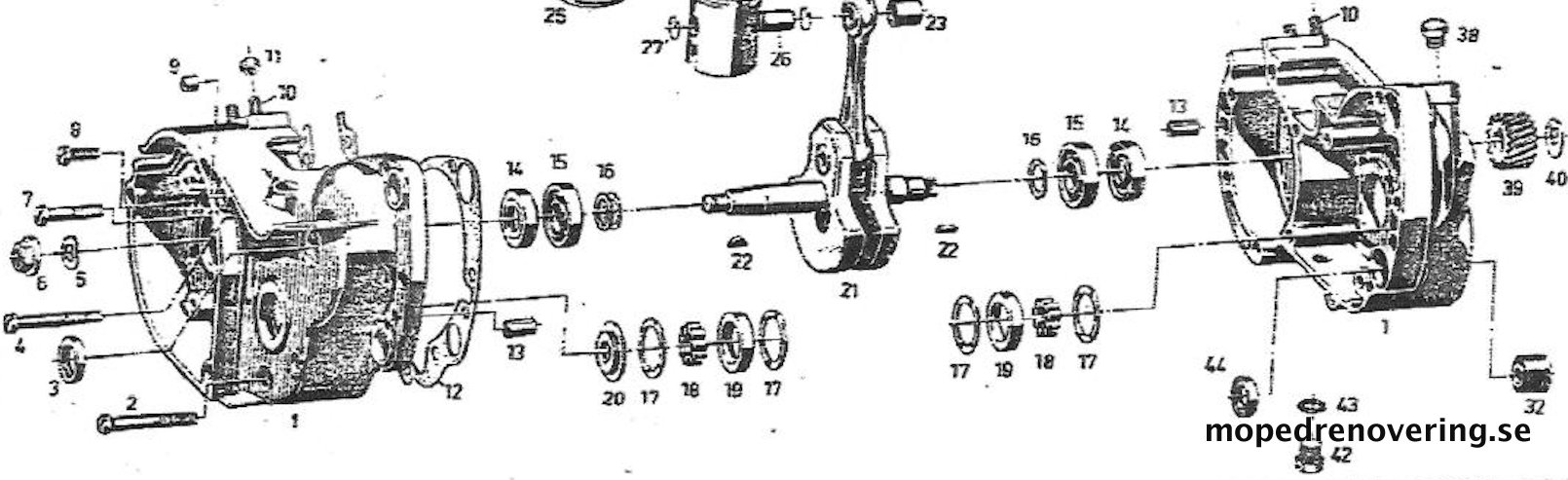 Lagerrulle Sachs 4x6 mm NOS - 4