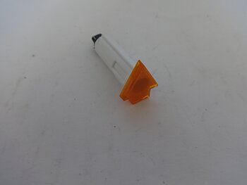 Kontrollleuchte orangefarbener Pfeil. Zündapp