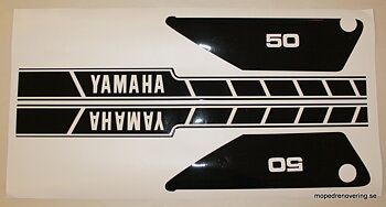 Sæt med mærkater Yamaha FS1 1978-1979
