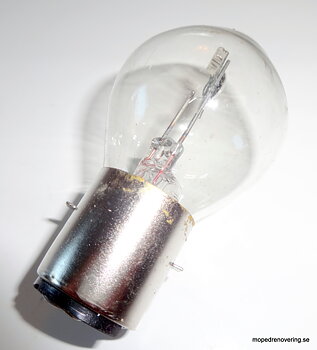 Pære BA20D 12V 25/25W