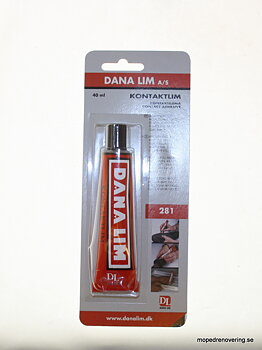 Contact adhesive. Wood, metal, rubber, plastics, glass, leather etc.