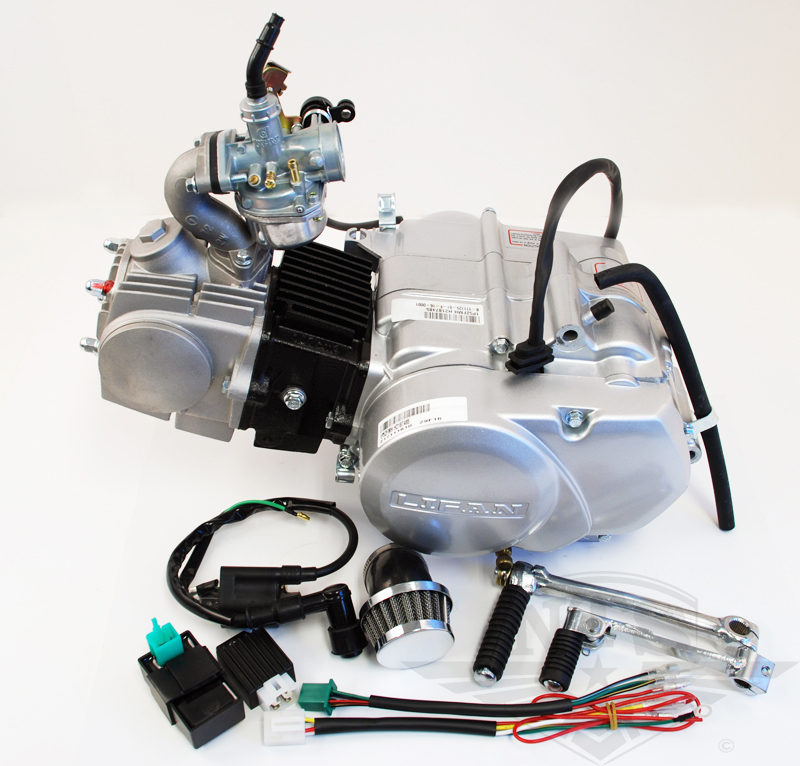 Motor Lifan 107cc, Kickstart - 3