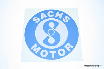 Aufkleber Sachs 21 cm