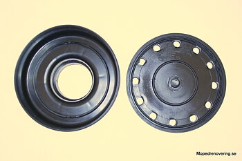 Luftburk Zundapp. Innermått vid förgasaranslutning 35,8 mm ( Mikuni )