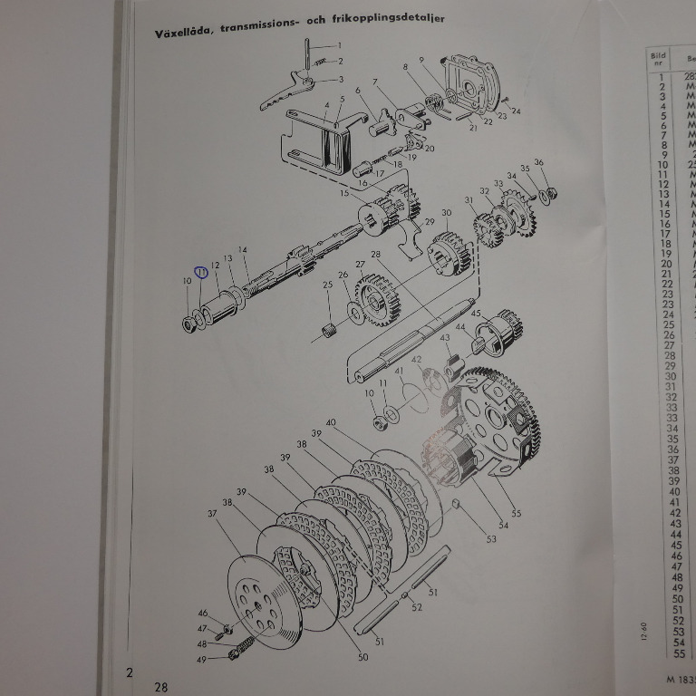 Rolle M-25241 Druckstange Husqvarna Silberpfeil Goldpfeil 282 283 Nr - 2