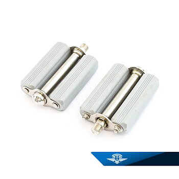 Pedalsatz 9/16" Gewinde - Grau