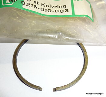 Kolvring NOS. 39,25x2,00  Sachs, Säljes styckvis