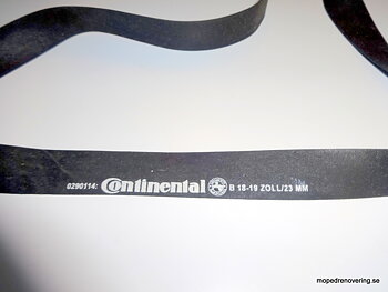 Rim tape Continental.&nbsp;Quality. 18 / 19-inch, 23 mm wide