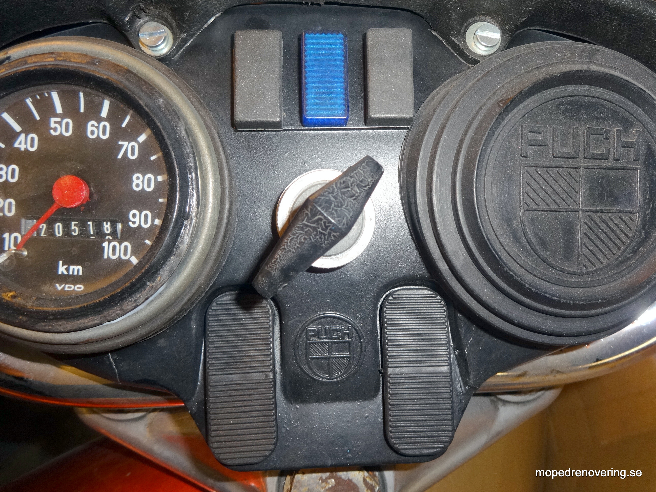 Kontrollampe grøn Monza M50 og Dakota/VZ50 3000 instrumentbræt, blandt andre. - 2