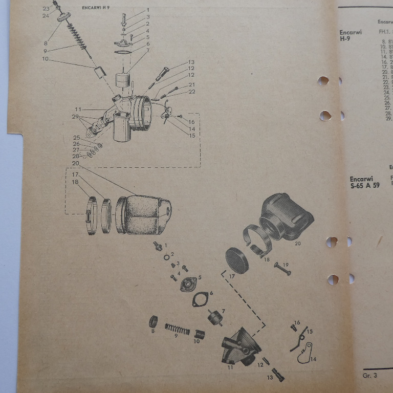 Chokeskiva 29037-67 Encarwi S65 ILO G50 V50 NOS - 2