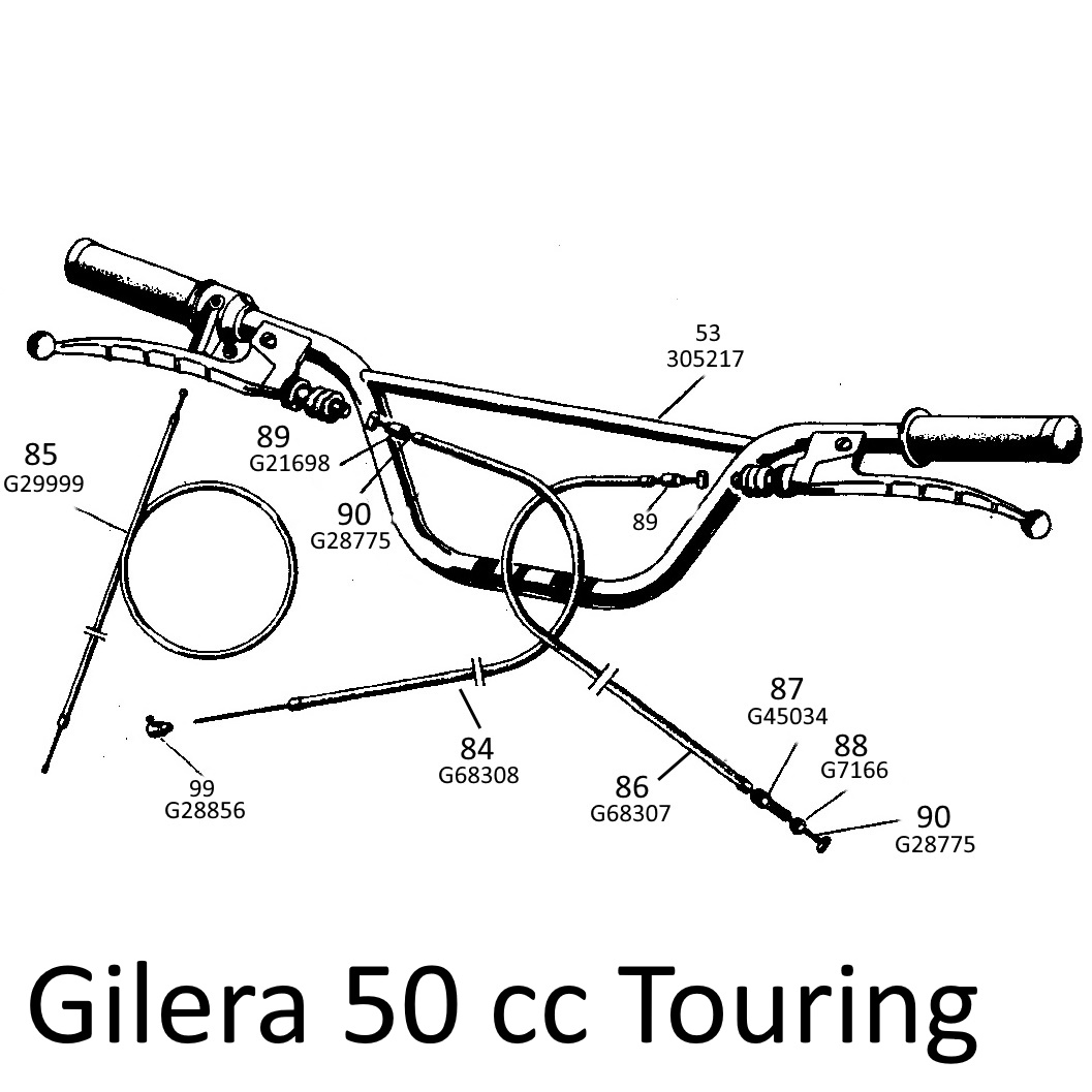 Vaijeri rasvan nippa, Gilera Touring NOS - 2
