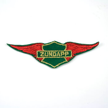 Kangasmerkki Zündapp 96 mm. Aito 70-luvun valmistus Englannista