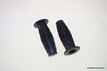 Handles 22/24 mm Black. "Corn-cob" 115 mm long.