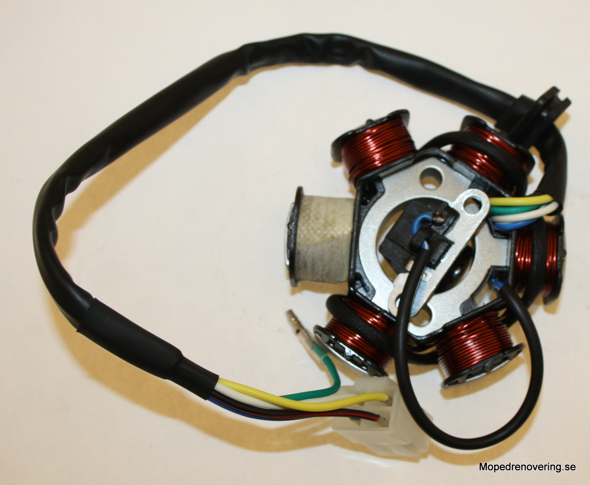 Stator Lifan Automat. 4 takt med underliggande startmotor - 2