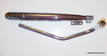 Auspuff 28mm, Geschwindigkeit windgekühlt. N-50 Monza