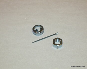 Rear nut kit Vespa 50,90,125CC