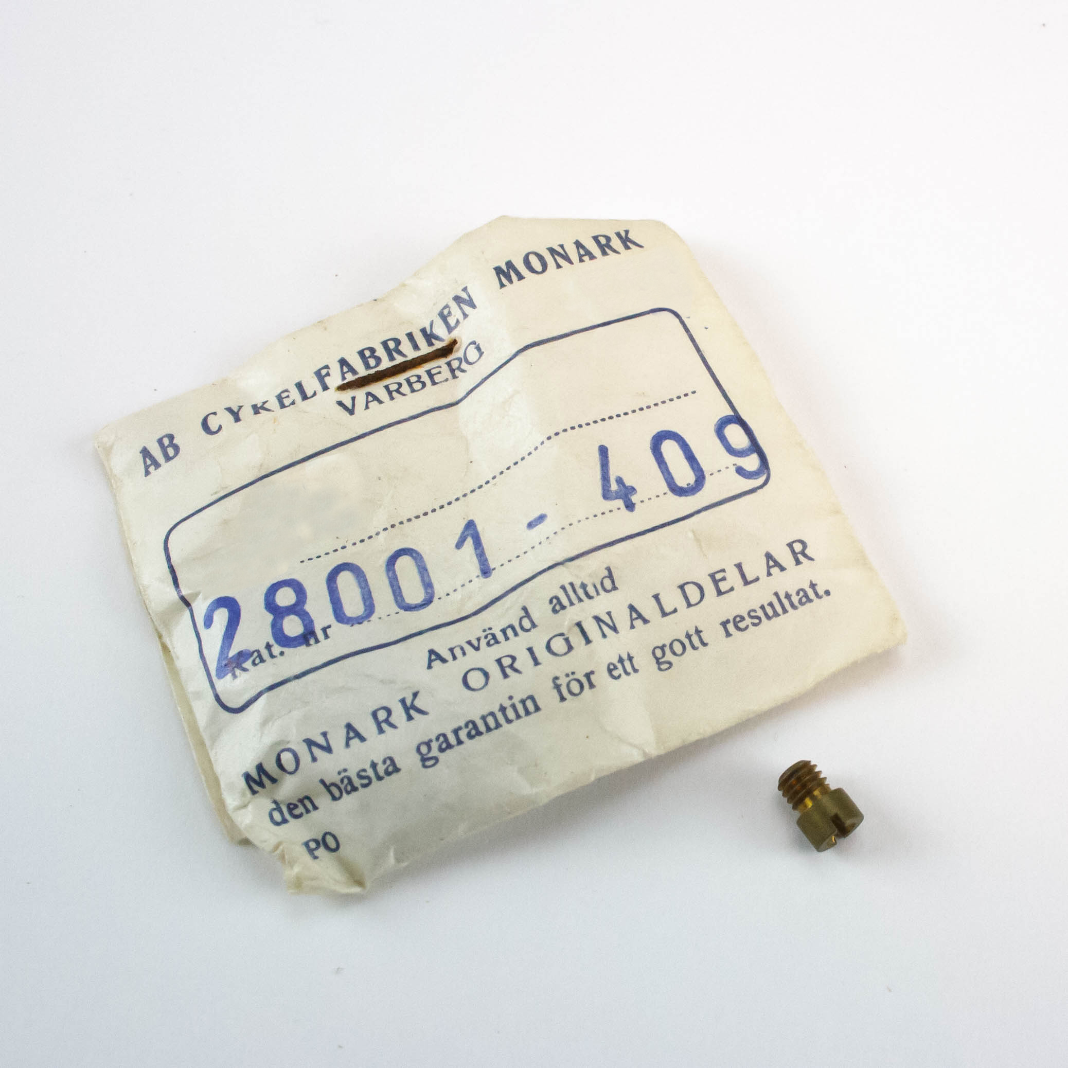 Hoveddyse Bing original NOS 4 mm. størrelse 75 - 2