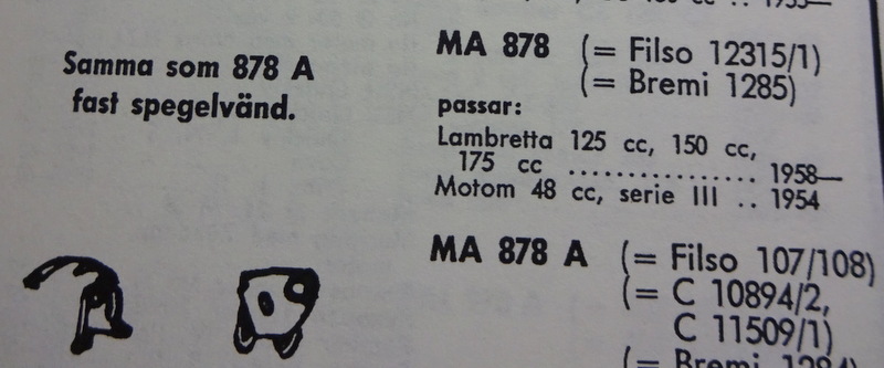 Brennende Spitzen Nos Ma 878 Lambretta / Motoma - 2