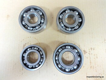 Lagersett kvalitet Yamaha FS1 & Yankee. SKF