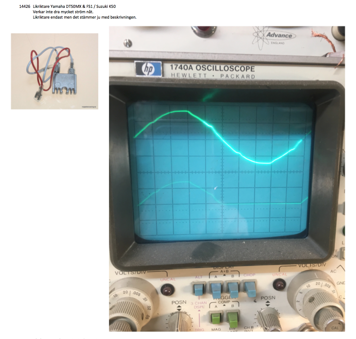 Voltage regulators and rectifiers measurements - 5
