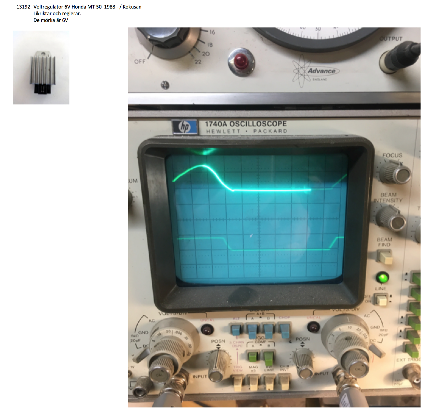 Voltage regulators and rectifiers measurements - 3