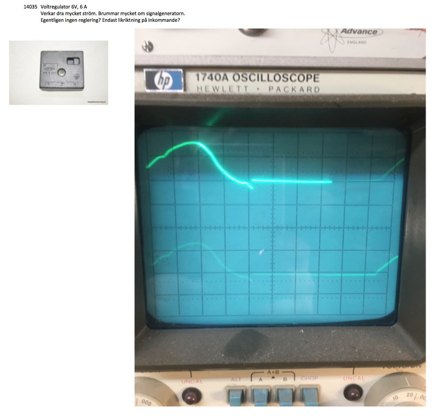 Voltage regulators and rectifiers measurements - 4