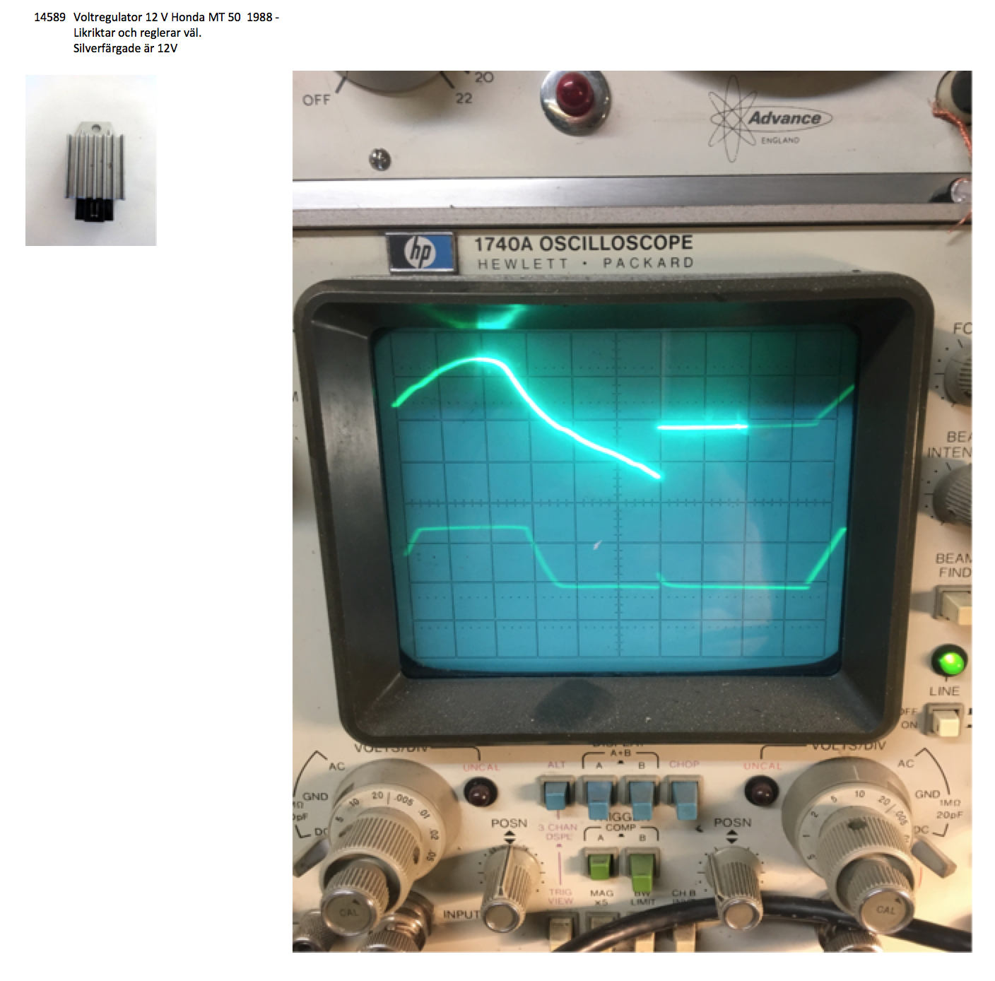 Voltage regulators and rectifiers measurements - 7