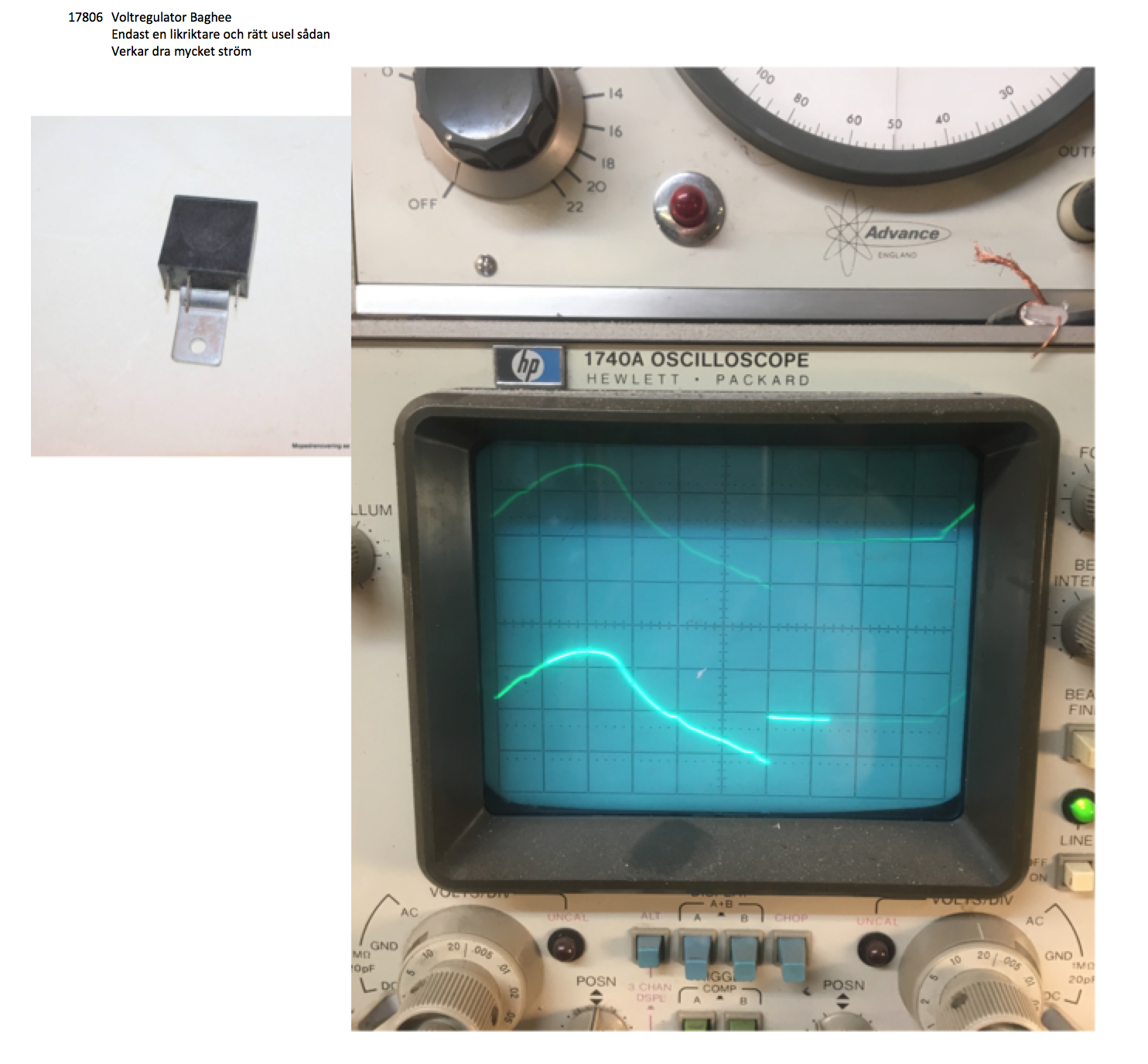 Voltage regulators and rectifiers measurements - 10