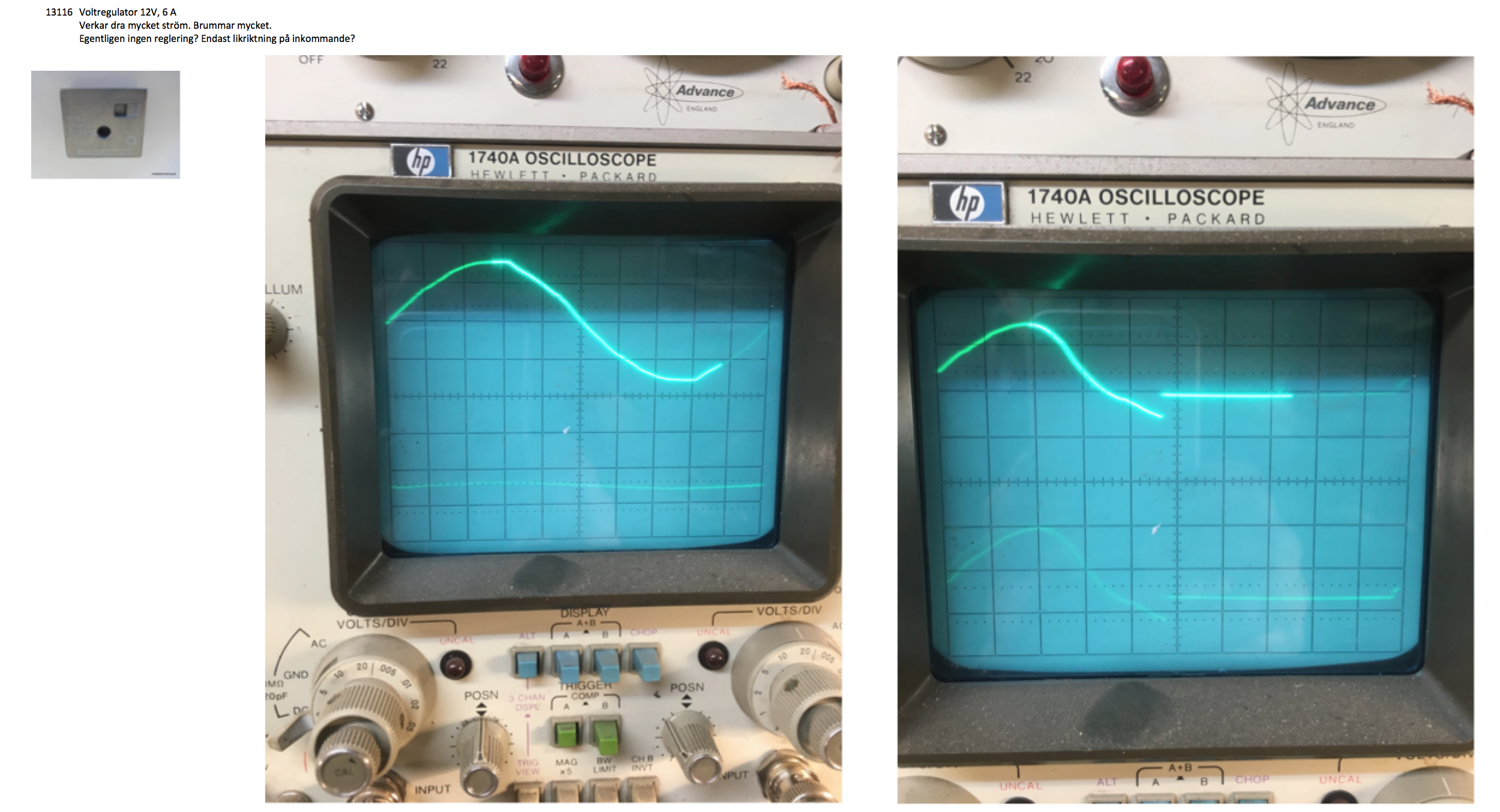Voltage regulators and rectifiers measurements - 2