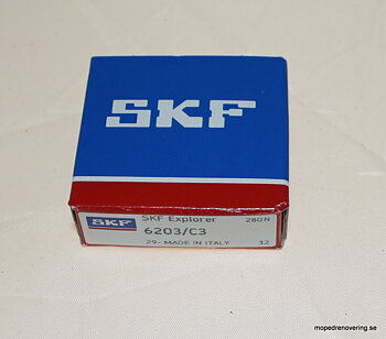 Kugleleje 6203 C3 SKF
