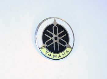 Nålemærke Yamaha, ægte 70'er, 20 mm